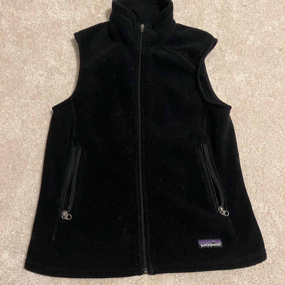 Patagonia Synchilla Black Vest